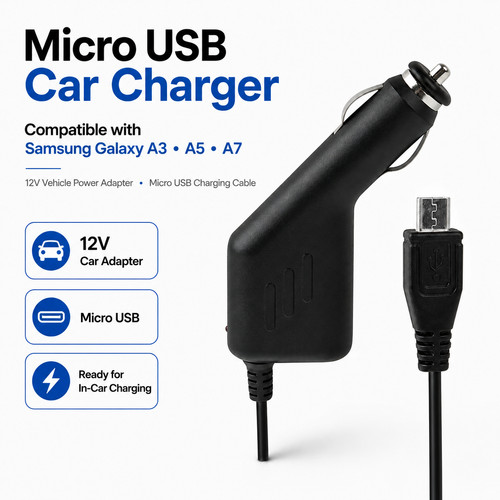 Caricabatteria auto micro - da,